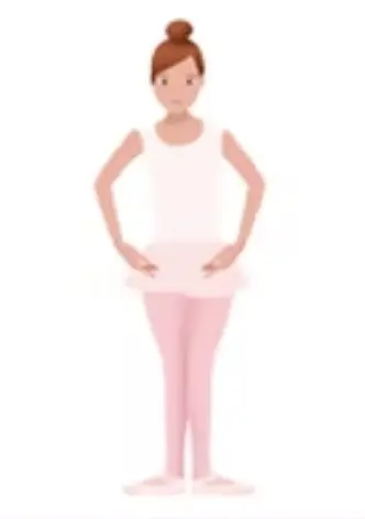 Primera posición ballet